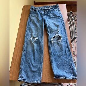 Old navy size 14 Wide leg high waisted jeans
